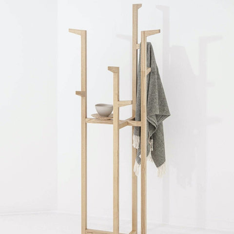 Ash Wood Coat Hanger