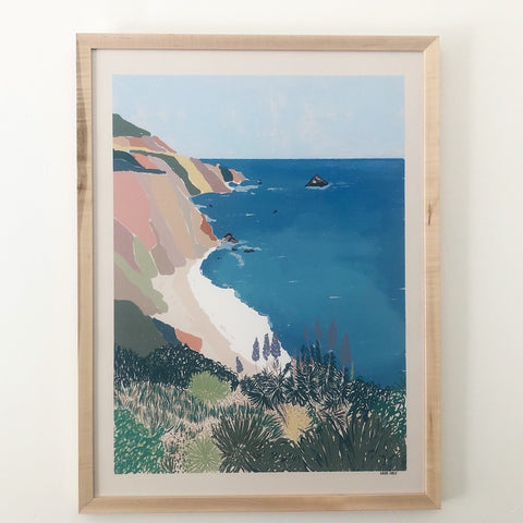 Framed Big Sur Print