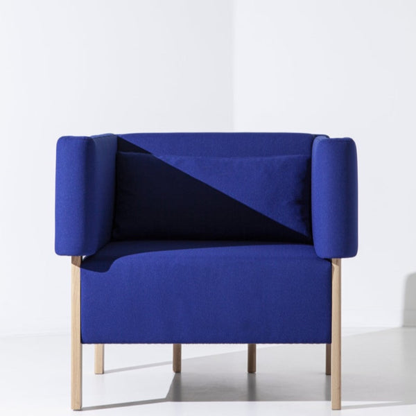 Blue Beech Wood One Seater