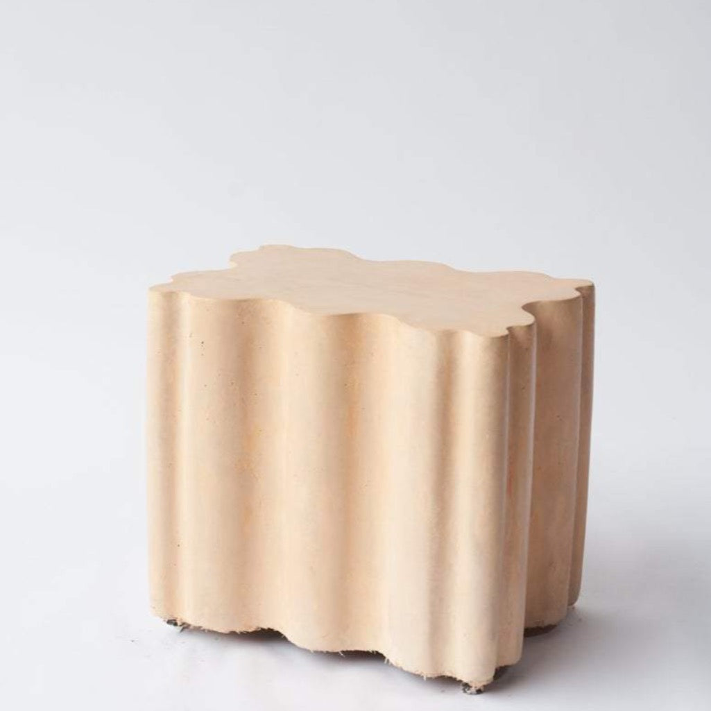 Coral Wavy Side Table