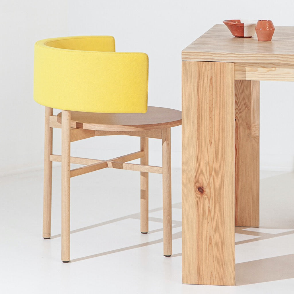 Yellow Beech Wood Chair