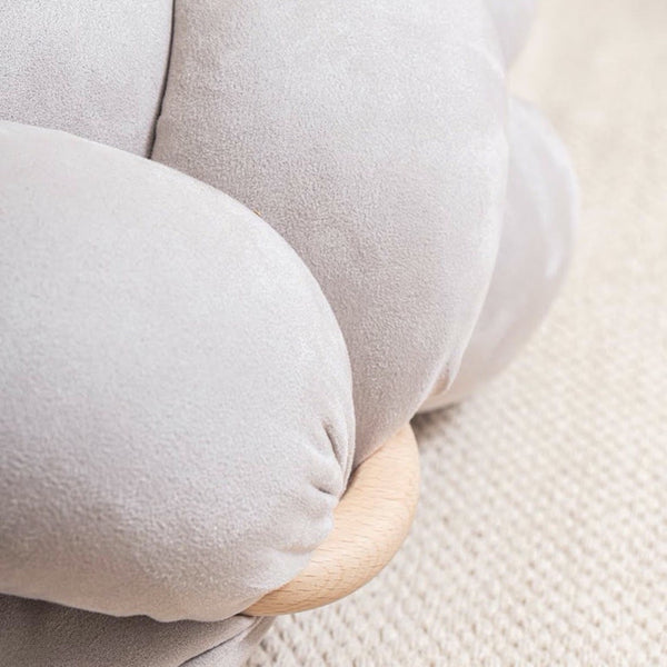 Vegan Suede Knot Pillow
